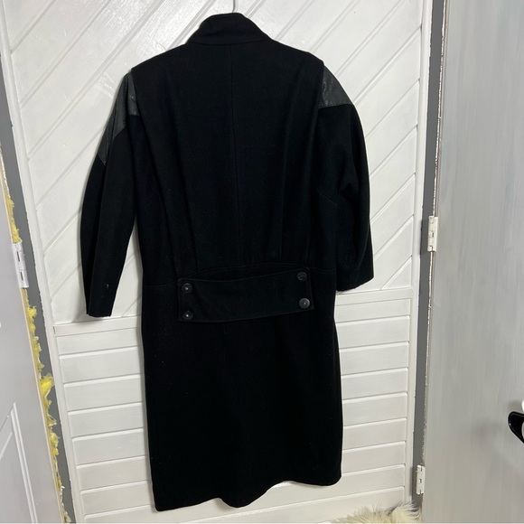 Stephanie Mathews Wool Coat Made in USA Vintage 1990s - Picture 2 of 6